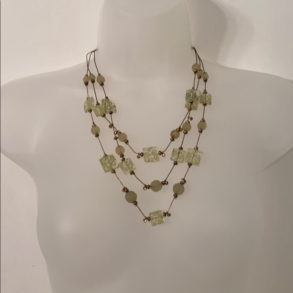 Necklace with bracelet
